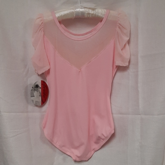 Capezio Puff Sleeve Leotard #3990C - Picture 4 of 8